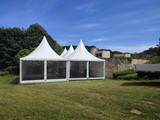 Chapiteaux reception mariage Dordogne