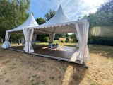 Chapiteaux reception mariage Dordogne