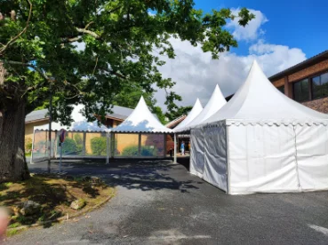 Chapiteaux reception mariage Dordogne