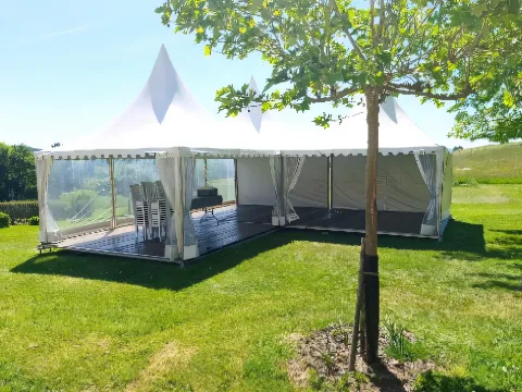 Chapiteaux reception mariage Dordogne