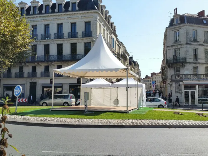 Location mobilier pour mariages, réceptions en Dordogne Périgueux | CG-Evenements.