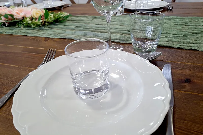 Location de vaisselle mariages réceptions en Dordogne Périgueux | CG-Evenements.