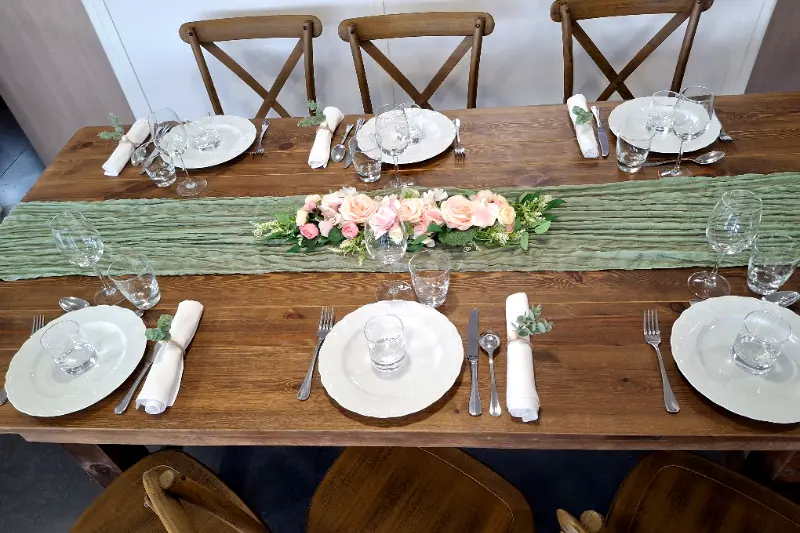 Location de vaisselle mariages réceptions en Dordogne Périgueux | CG-Evenements.