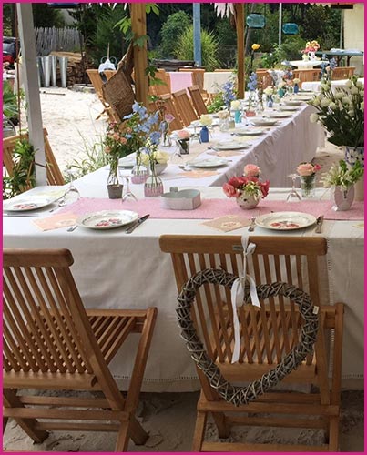 Location mobilier pour mariages, réceptions en Dordogne Périgueux | CG-Evenements.